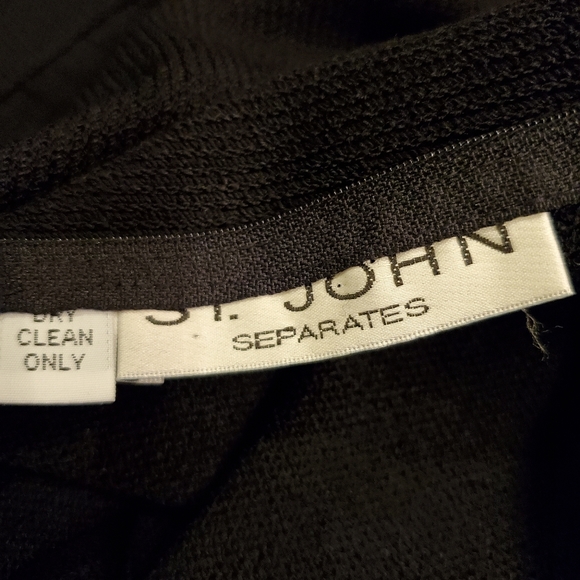 ST. JOHN KNIT PANTSUIT JUMPSUIT SZ 6 - Picture 5 of 6